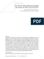 AMARAL, Nelson Cardoso. Com a PEC 241_55 .EC 95. haverá prioridade para cumprir as metas do PNE .2014-2024..pdf