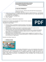 Gestión de Formación Profesional Integral Procedimiento Desarrollo Curricular Guía de Aprendizaje