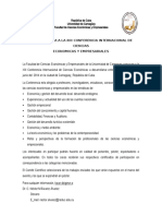 CONVOCATORIA 2014 ECONOMA