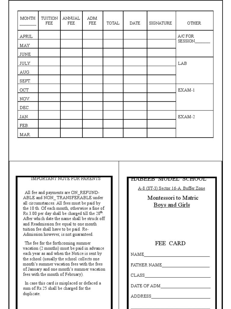 School Fee Payment Guidelines | PDF