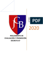 Ejemplo Reglamento Evaluación y Promoción - Colegio Julio Barnechea