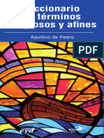 Diccionario de Terminos Religiosos y Afi PDF