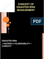 Concept of Disaster Risk Management