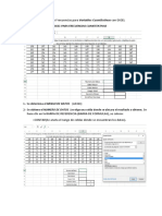 Distribución Frecuencias Excel
