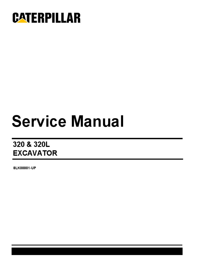 Service Manual: 320 & 320L Excavator | PDF | Piston | Internal ...