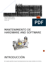 2° Trabajo Informe de Mantenimiento