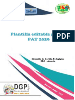 Plantilla PAT-2020 PDF