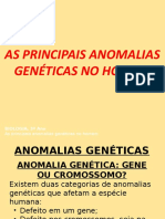 As Principais Anomalias Genéticas No Homem