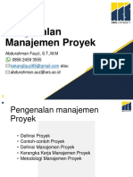 PART 2 Pengenalan Manajemen Proyek PDF