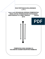 Contoh Dokumen Laporan Bankeu Sarpras 2019