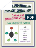 DBMS Assignment PDF