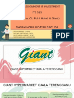 Group Assignment It Investment ITS 515 (Andalusia, Citi Point Hotel, & Giant)