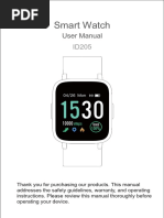 Smart Watch: User Manual