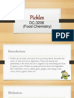 Pickels - Food Chemistry - DC 3208