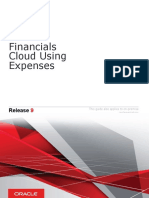Oracle Cloud Expense
