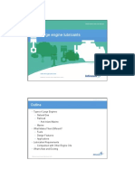 Large Engine Lubricants: Outline