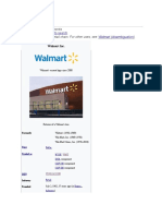Walmart: Jump To Navigation Jump To Search