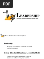 Eadership: The Hersey-Blanchard Situational Leadership Model