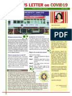 E-News Letter On Covid-19