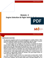 Module - 3 Engine Selection & Flight Vehicle Performance