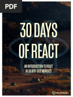 30 Days of React Ebook Fullstackio PDF