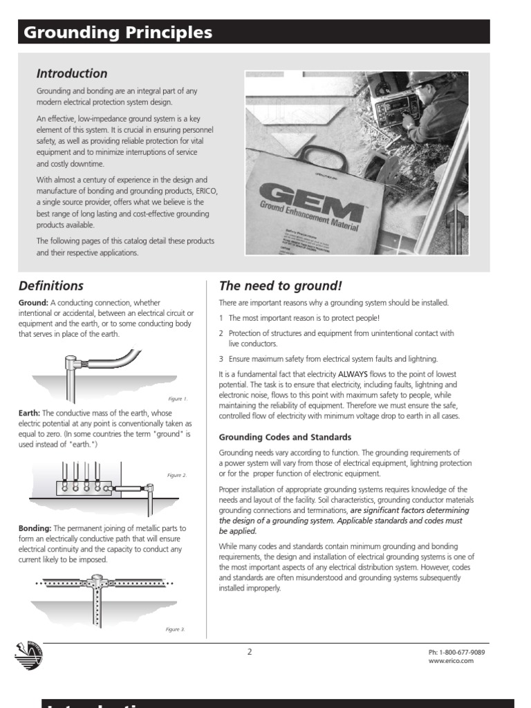 Grounding Principles: Ground: A Conducting Connection, Whether | PDF