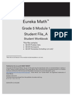 Eureka Math: Grade 5 Module 1 Student File - A