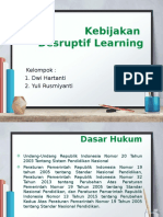 Kebijakan Desruptif Learning (DWI HARTANTI - YULI RUSMIYANTI)