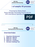 Validation of Aseptic Fill Process