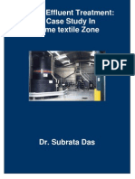 Textile Effluent Treatment: A Case Study in Home Textile Zone
