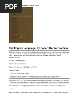 The English Language Grammatical Tense Verb
