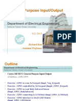 General Purpose Input/Output: Department of Electrical Engineering