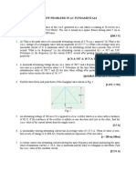 Review Problems in Ac Fundamentals