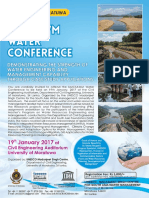 UMCSAWM WREM Water Conference 2017 - Flyer