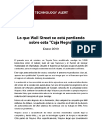 Tecno-Alert Lo Que Wall Street Se Está Perdiendo Sobre Esta "Caja Negra"