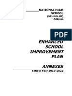 Enhanced School Improvement Plan Annexes