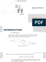 Volume Reaktor PFR Seri