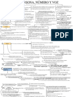 Esquema Tema 13. Persona, Número y Voz