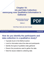 Ch. 10. Participants and Data Collection