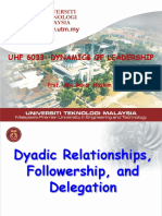 Leadership Dynamics and Dyadic Relationships