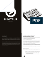 Minitaur Manual PDF