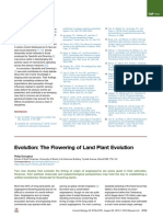 Dispatches: Evolution: The Flowering of Land Plant Evolution