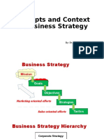 Concepts and Context of Business Strategy -- 5