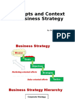 Concepts and Context of Business Strategy - 5