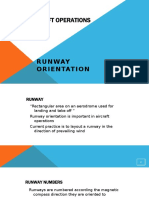 Aircraft Operations: Runway Orientation