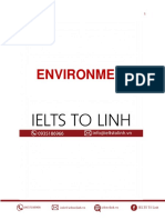 Từ vựng chủ đề Environment IELTS Tố Linh