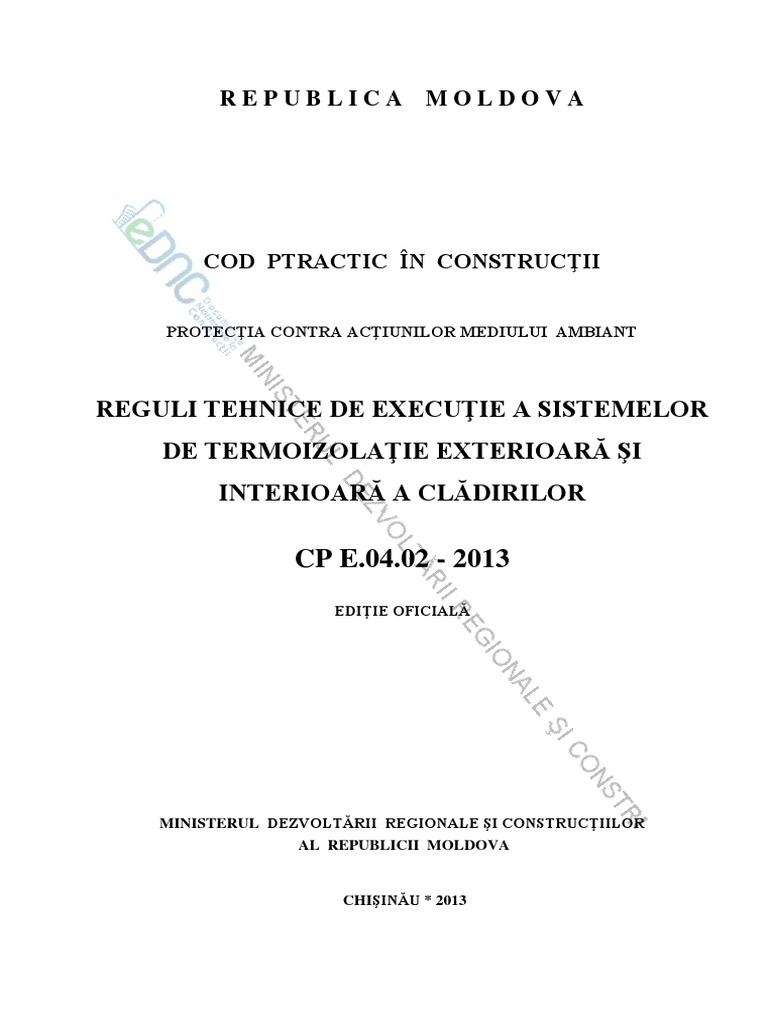 CP E.04.02-2013 | PDF