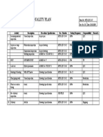 INSPECTION TEST PLAN iso