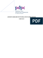 Advisory Guidelines For The Real Estate Agency Sector 16 MAY 2014