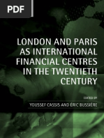 London and Paris as International Financial Centres in the Twentieth Century